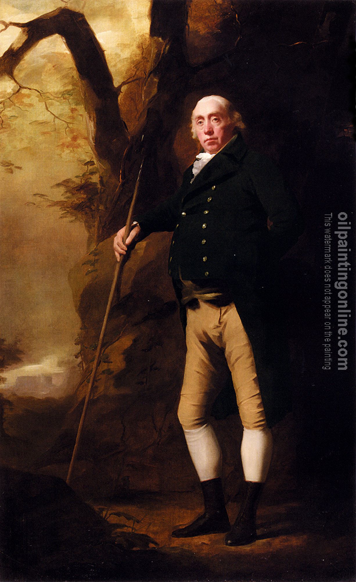 Sir Henry Raeburn - Portrait Of Alexander Keith Of Ravelston Midlothian